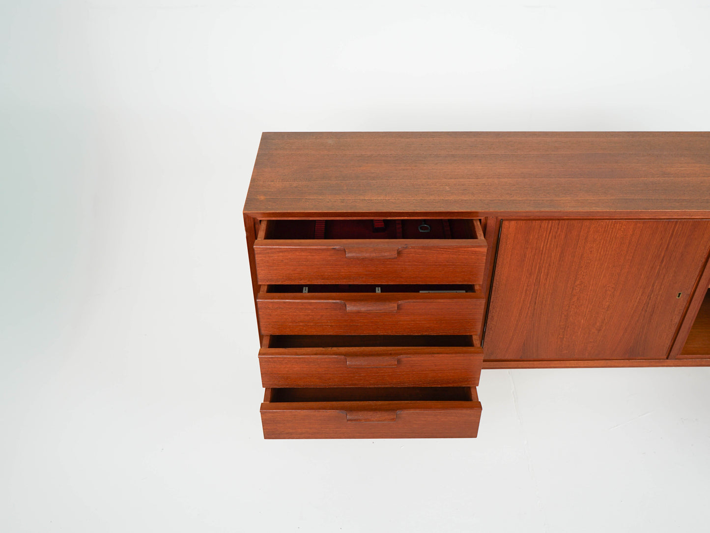 Teak Sideboard Mid Century Dänisch Vintage Anrichte