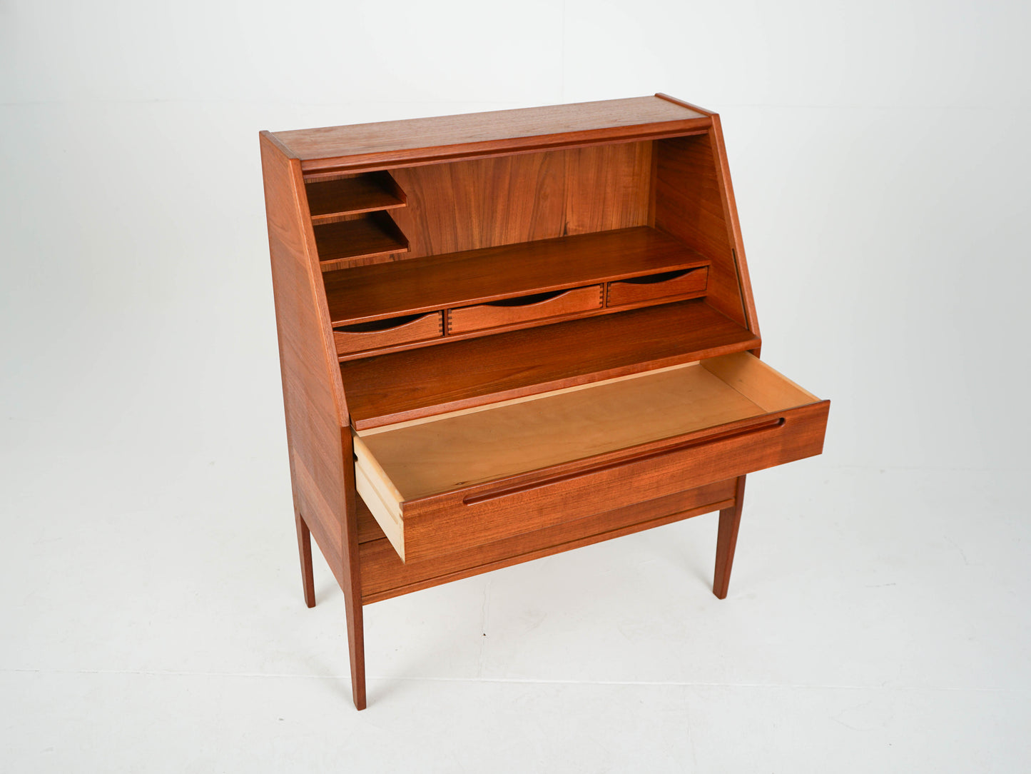 Vintage Teak Sekretär von Kai Kristiansen Mid Century