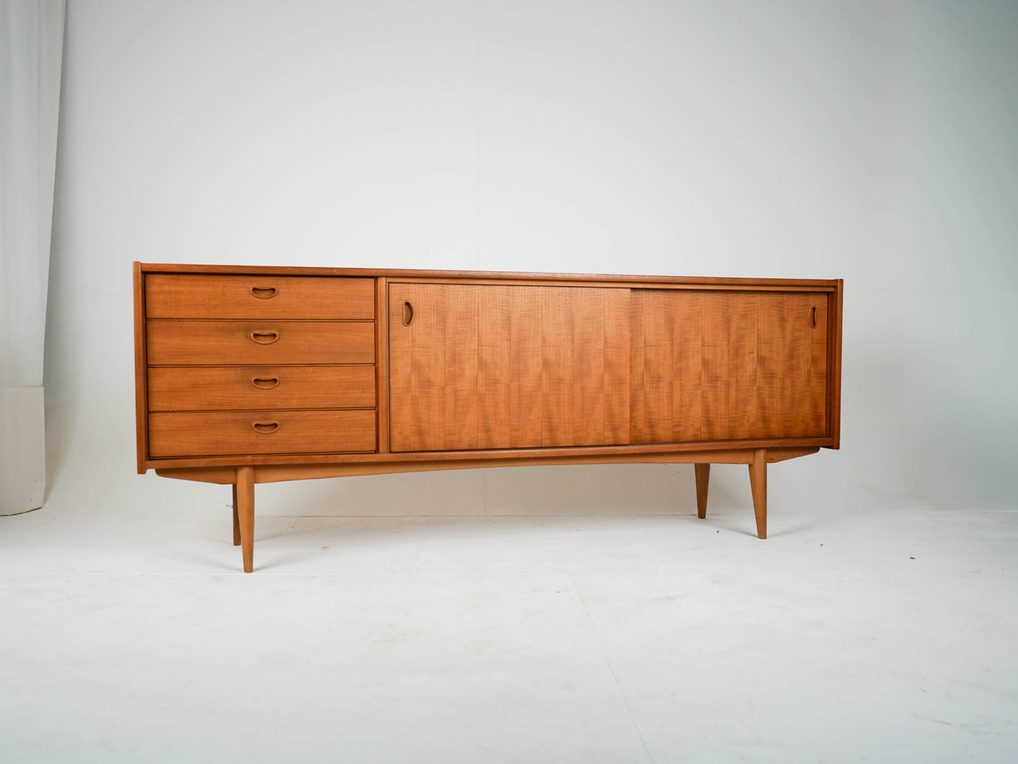 Teak Sideboard Anrichte Vintage 60er Mid Century