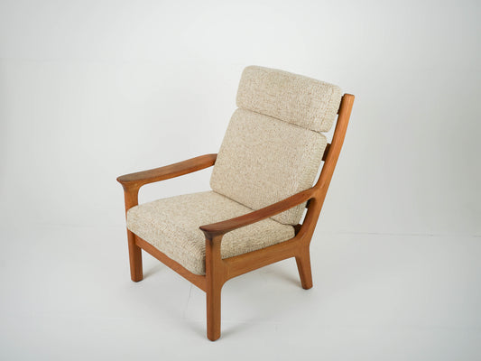 Teak Stuhl Sessel Hochlehner Vintage 60er Mid Century Retro
