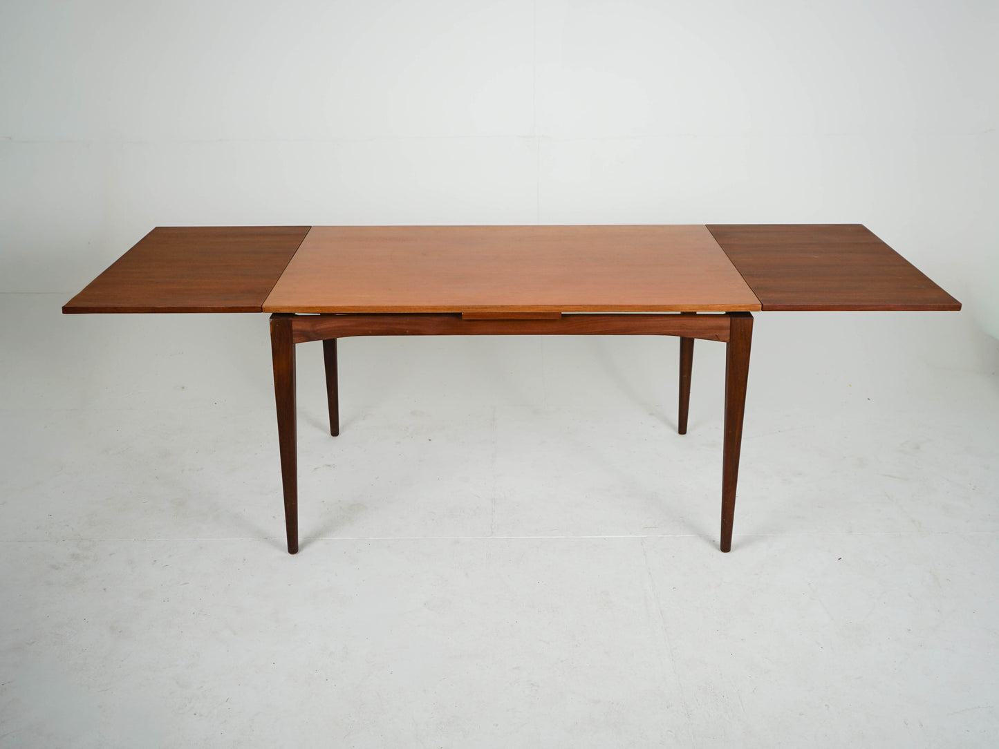Vintage Teak Esstisch Ausziehtisch Mid Century