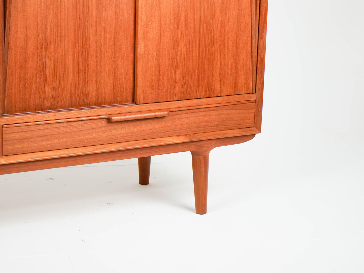Teak Highboard Mid Century Dänisch Vintage Omann Jun 13