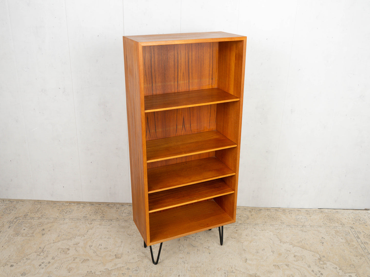 Teak Regal Bücherregal Vintage 60er Mid Century Retro Dänisch