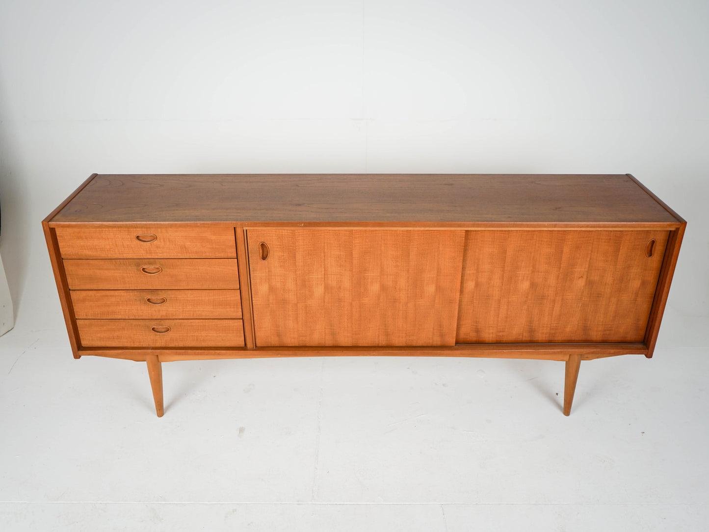 Teak Sideboard Anrichte Vintage 60er Mid Century