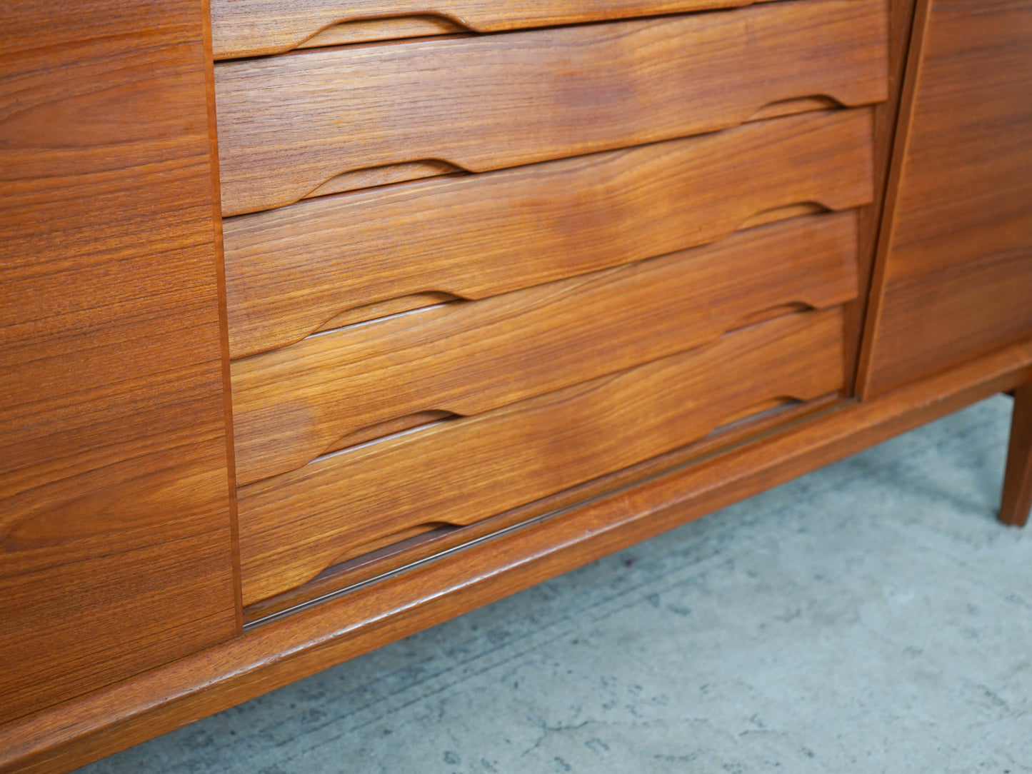 Teak Sideboard Henry Rosengren Dänisch Vintage 60er Mid Century