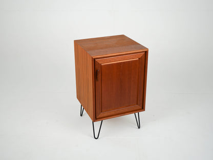 Teak Sideboard Schrank Nachttisch Vinyl Vintage Mid Century