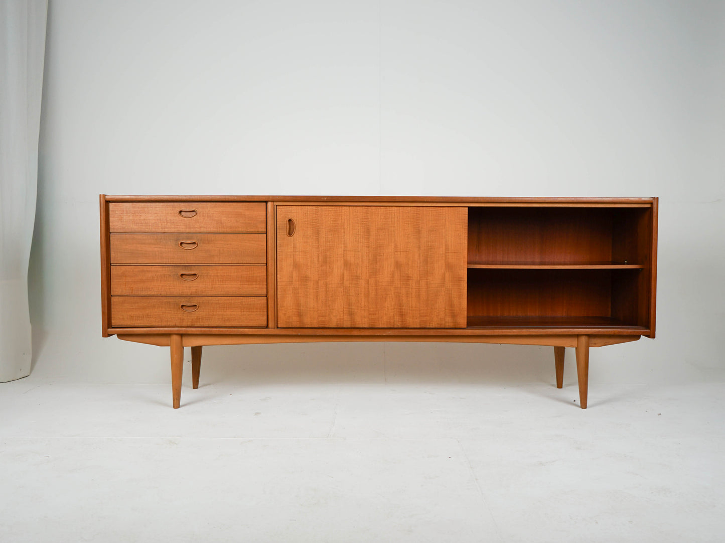 Teak Sideboard Anrichte Vintage 60er Mid Century