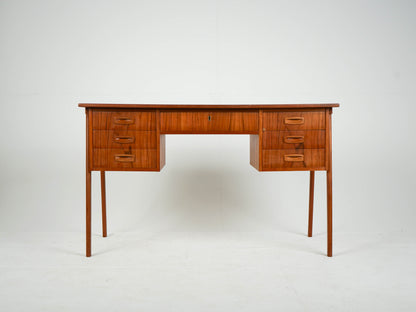 Vintage Teak Schreibtisch Desk Mid Century 60er