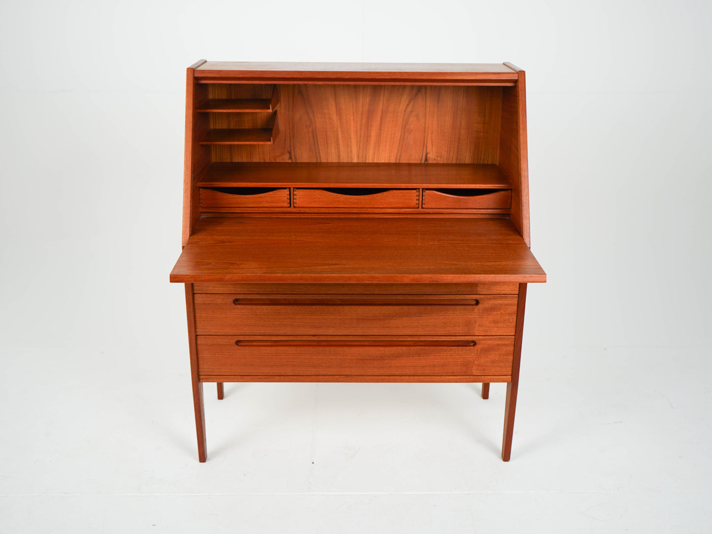 Vintage Teak Sekretär von Kai Kristiansen Mid Century