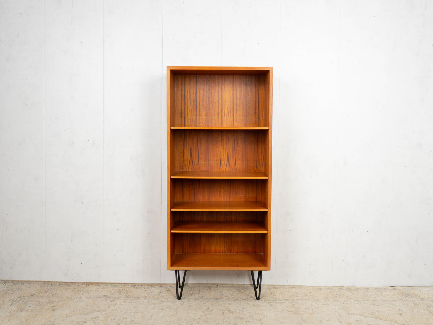 Teak Regal Bücherregal Vintage 60er Mid Century Retro Dänisch