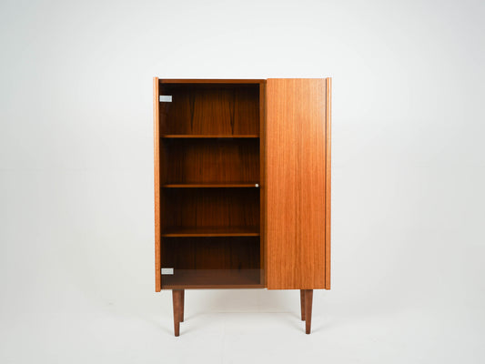 Vintage Teak Vitrine Schrank Vintage Mid Century Danish