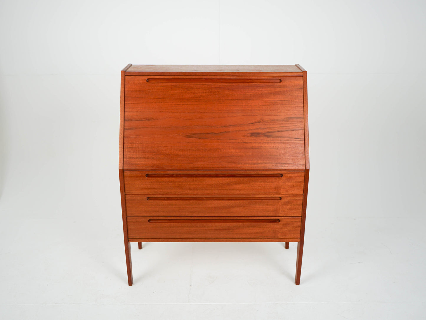 Vintage Teak Sekretär von Kai Kristiansen Mid Century