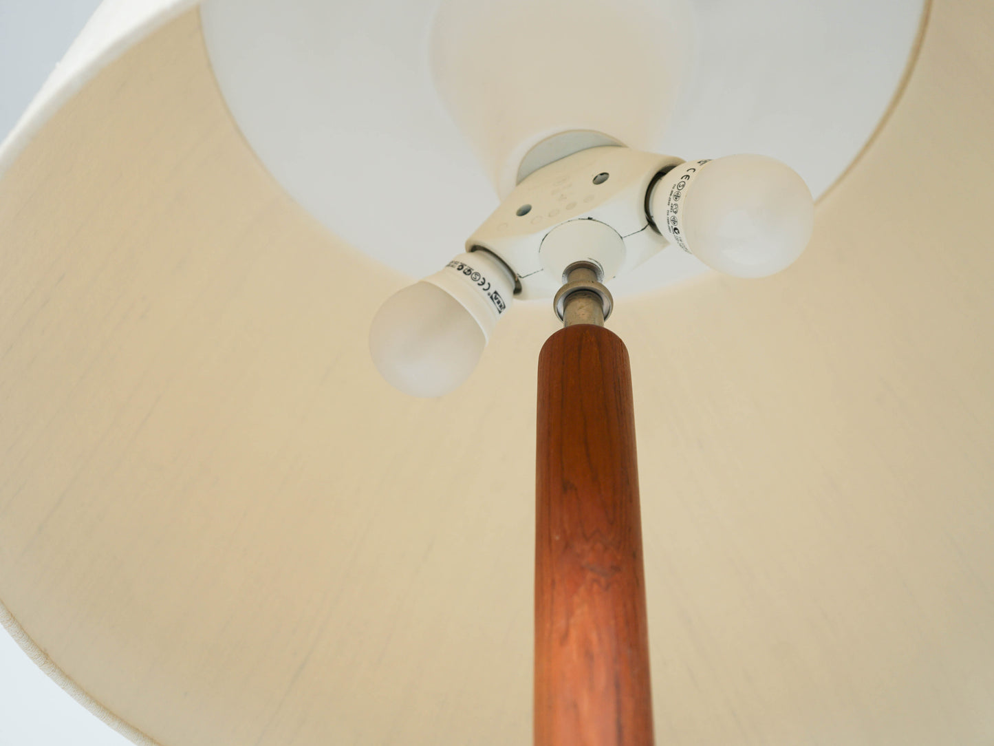 Teak Leuchte Stehleuchte Teak Mid Century