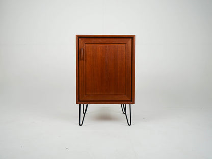 Teak Sideboard Schrank Nachttisch Vinyl Vintage Mid Century