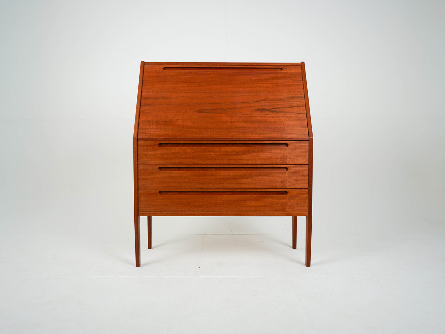 Vintage Teak Sekretär von Kai Kristiansen Mid Century