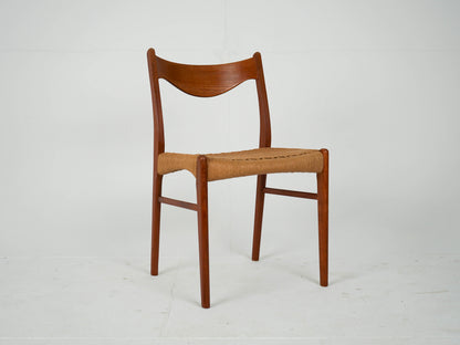 Arne Wahl Iversen Teak Stuhl GS61