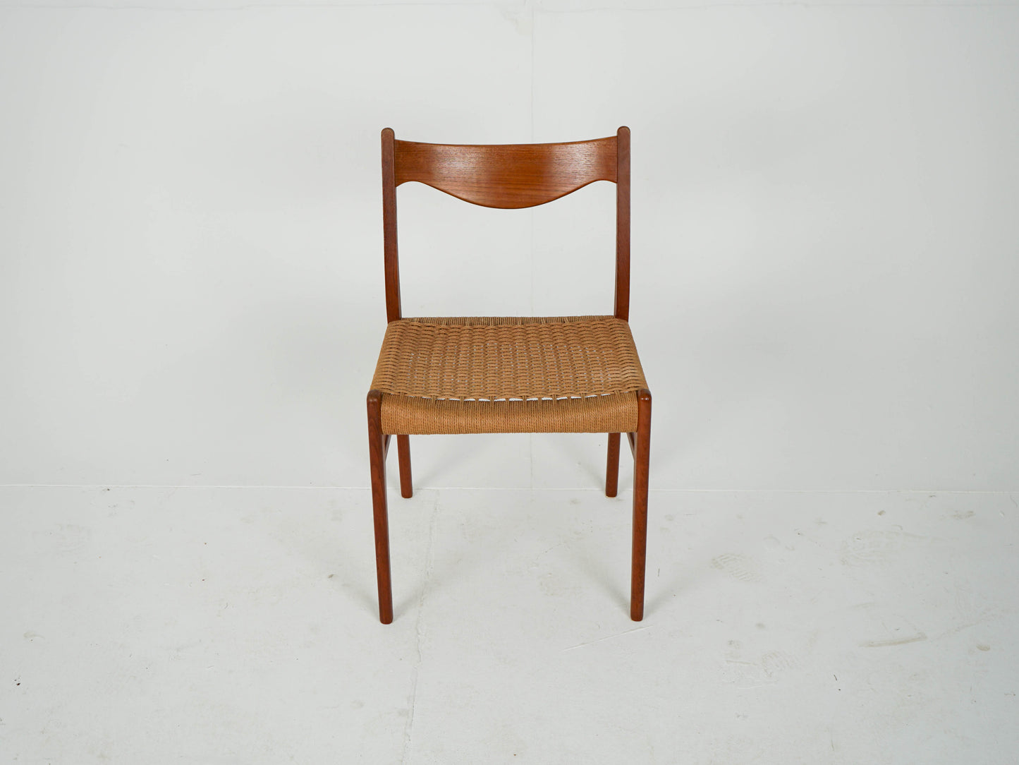 Arne Wahl Iversen Teak Stuhl GS61