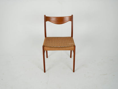 Arne Wahl Iversen Teak Stuhl GS61