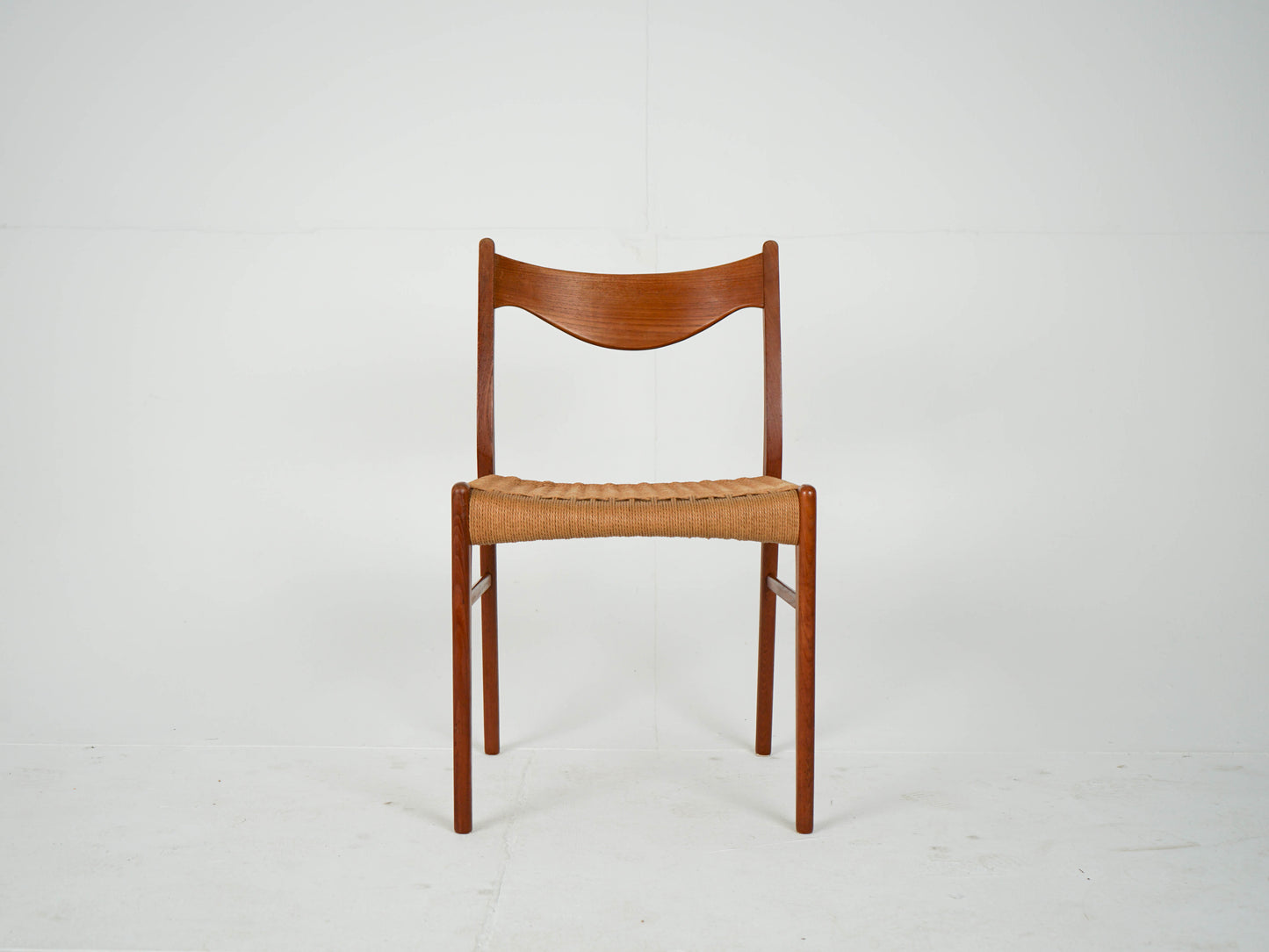Arne Wahl Iversen Teak Stuhl GS61