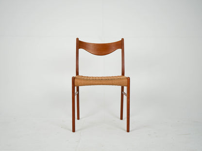 Arne Wahl Iversen Teak Stuhl GS61