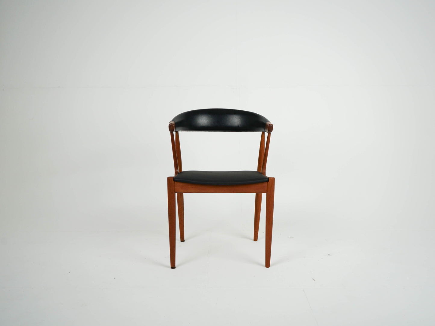 1v2 Teak Stuhl Johannes Andersen Mid Century Retro