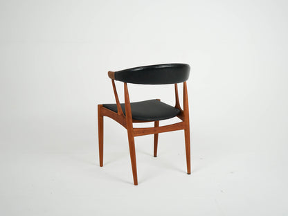1v2 Teak Stuhl Johannes Andersen Mid Century Retro