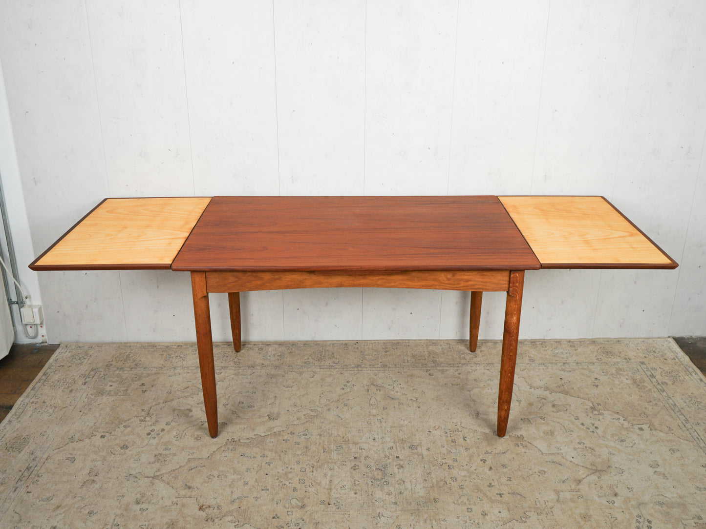 Teak Tisch Esstisch Dänisch Vintage 60er Mid Century