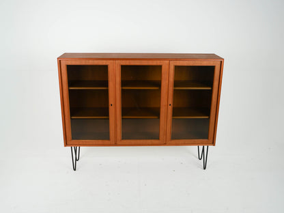 Teak Vitrine Highboard Schrank Vintage 60er Mid Century Dänisch