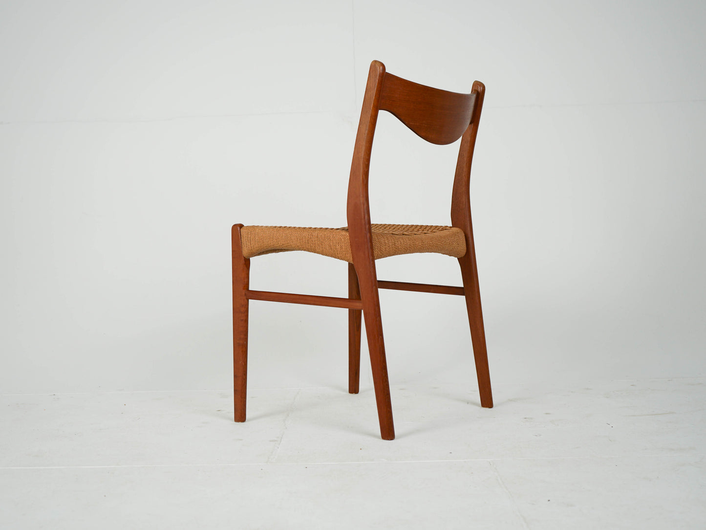 Arne Wahl Iversen Teak Stuhl GS61