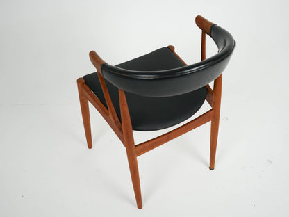 1v2 Teak Stuhl Johannes Andersen Mid Century Retro