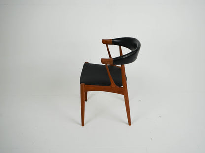 1v2 Teak Stuhl Johannes Andersen Mid Century Retro