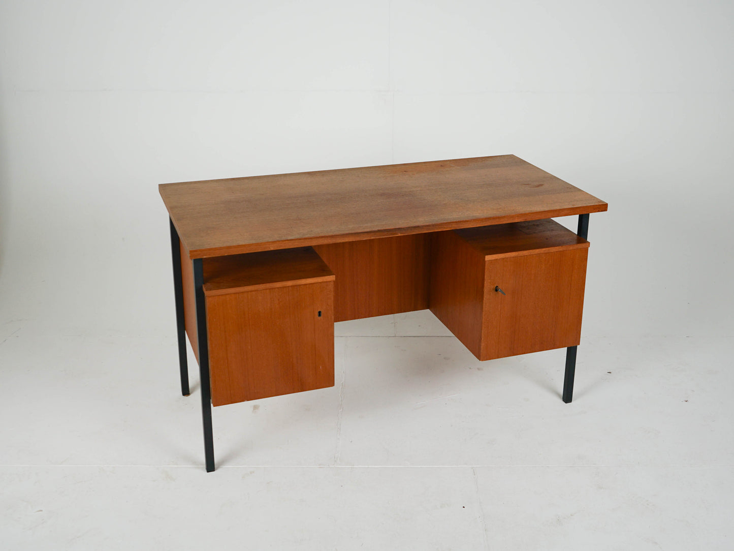 Vintage Teak Schreibtisch Desk Mid Century 60er