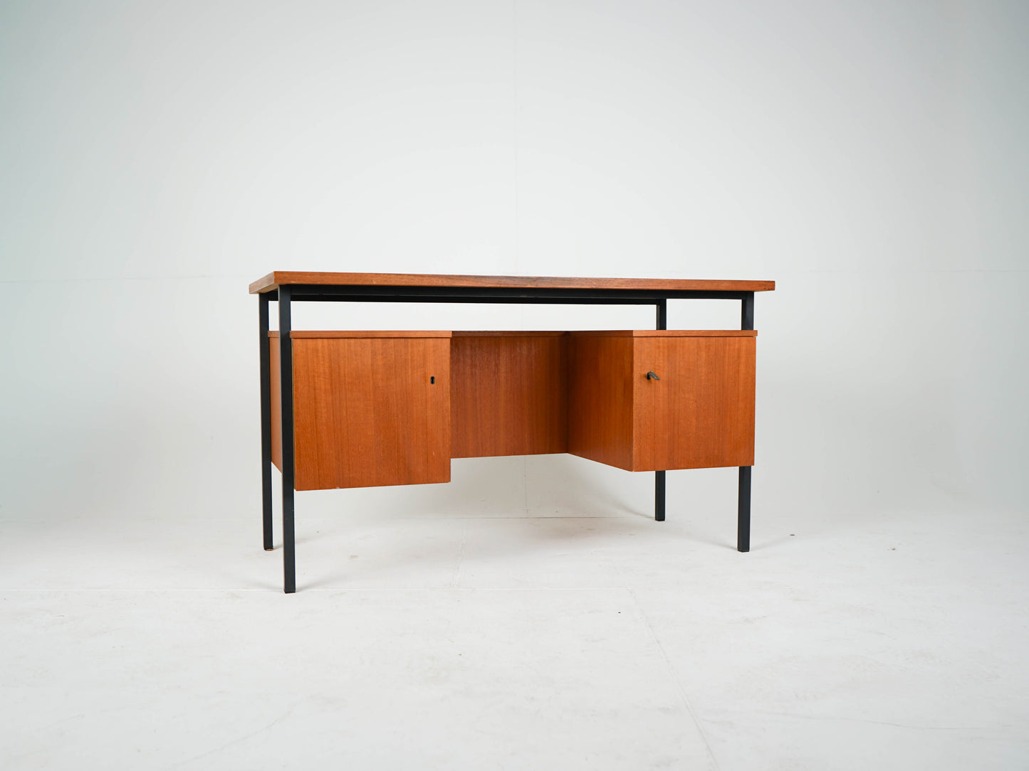 Vintage Teak Schreibtisch Desk Mid Century 60er