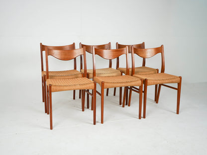 Arne Wahl Iversen Teak Stuhl GS61