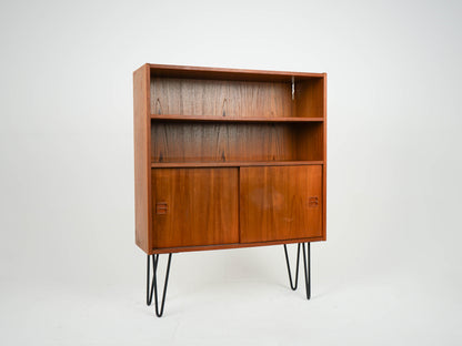 Teak Regal Bücherregal Schrank Vintage 60er Mid Century Dänisch