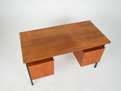 Vintage Teak Schreibtisch Desk Mid Century 60er