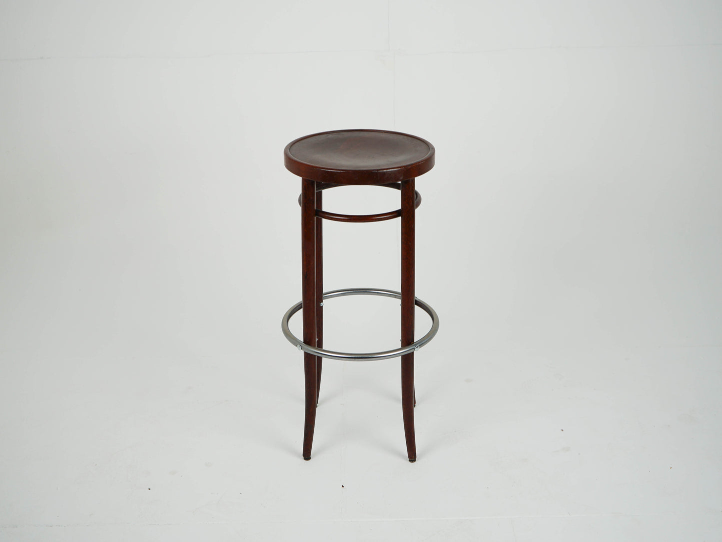 Vintage Thonet Stuhl Barhocker Hocker Mid Century Nr 204