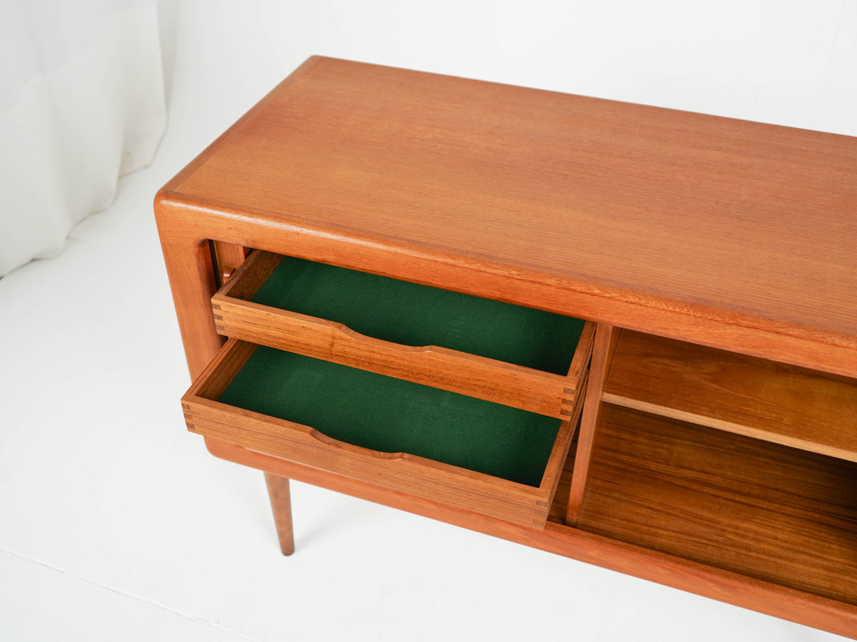 Teak Sideboard Dyrlund Jalousie Schrank Vintage 60er Mid Century