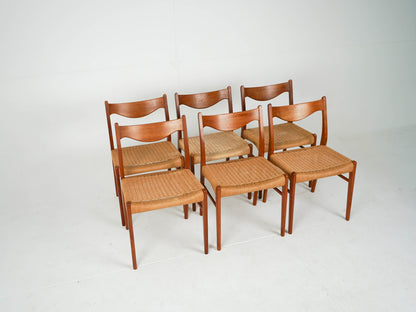 Arne Wahl Iversen Teak Stuhl GS61