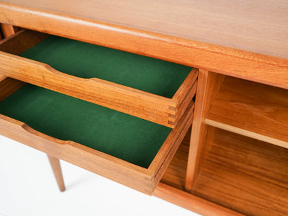 Teak Sideboard Dyrlund Jalousie Schrank Vintage 60er Mid Century