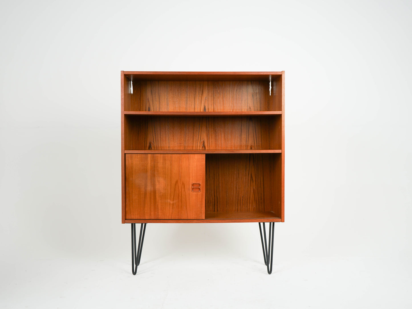 Teak Regal Bücherregal Schrank Vintage 60er Mid Century Dänisch