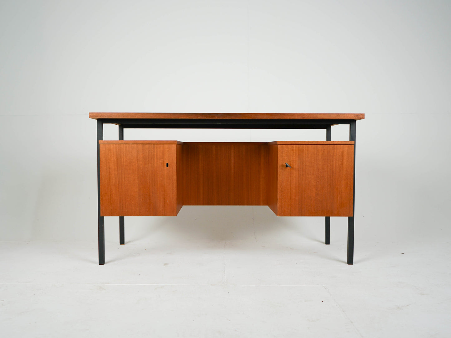 Vintage Teak Schreibtisch Desk Mid Century 60er