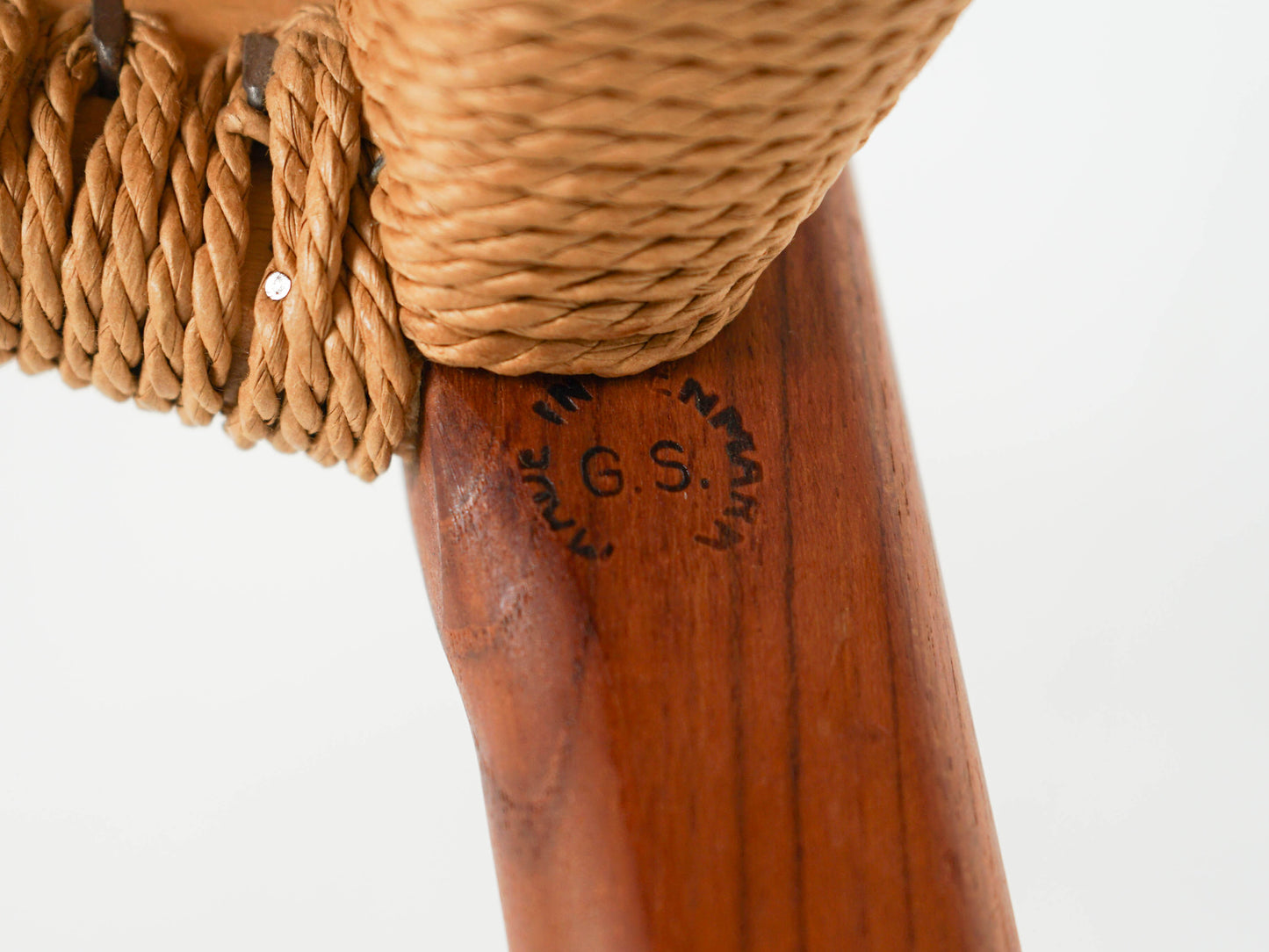 Arne Wahl Iversen Teak Stuhl GS61