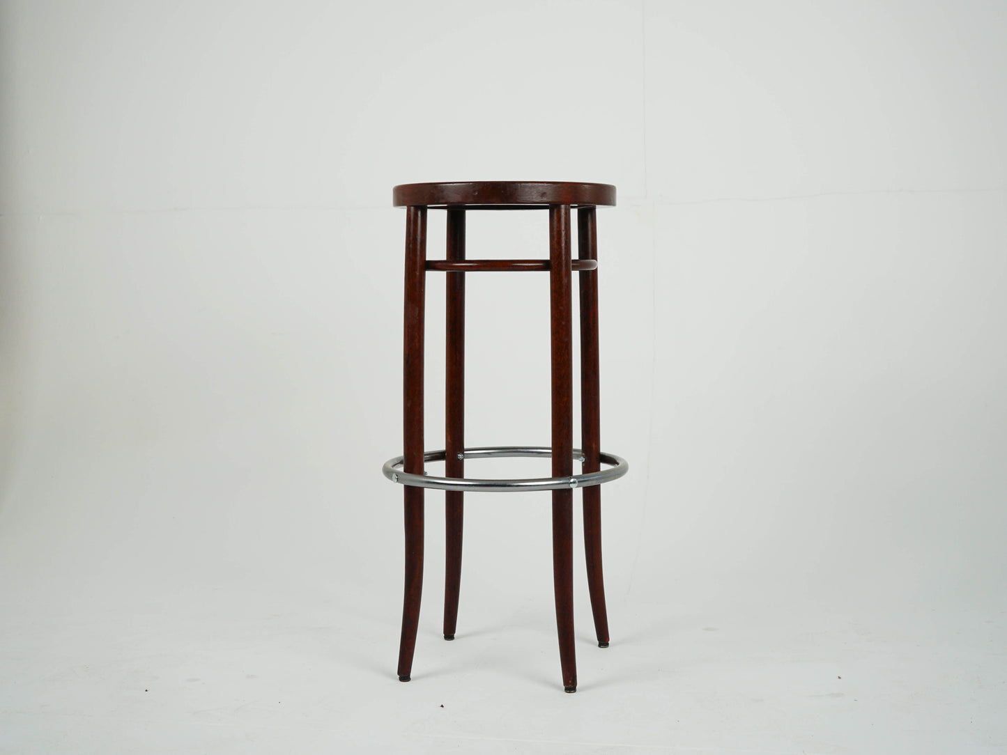 Vintage Thonet Stuhl Barhocker Hocker Mid Century Nr 204