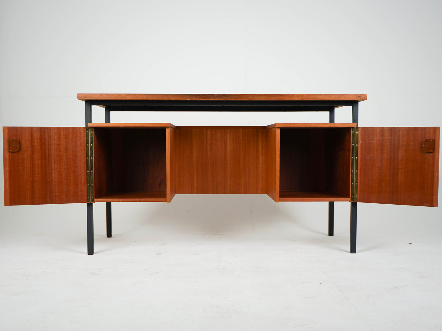 Vintage Teak Schreibtisch Desk Mid Century 60er