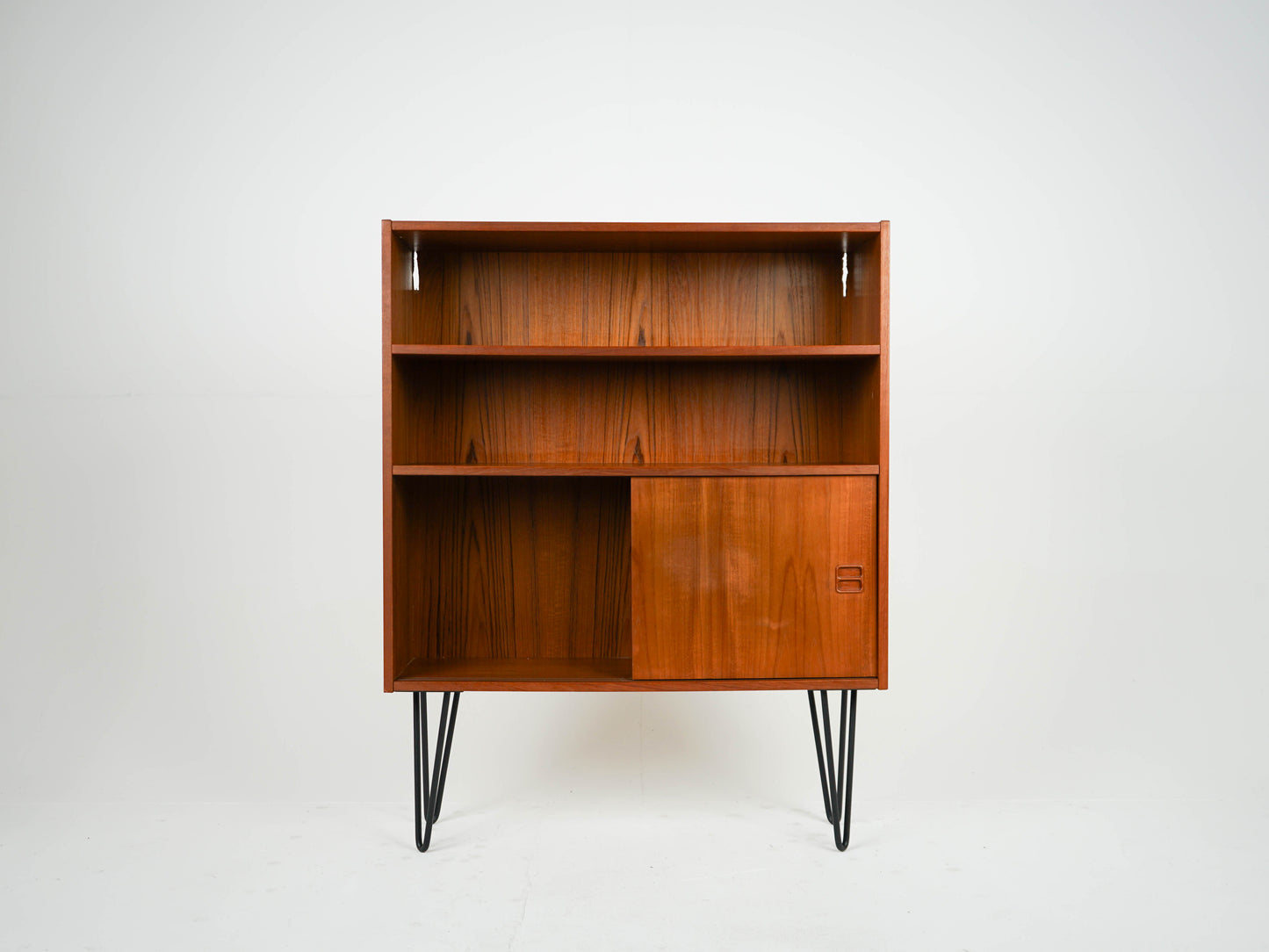 Teak Regal Bücherregal Schrank Vintage 60er Mid Century Dänisch