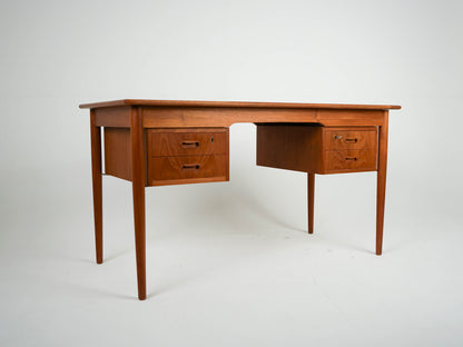 Teak Schreibtisch Dänisch Vintage 60er Mid Century