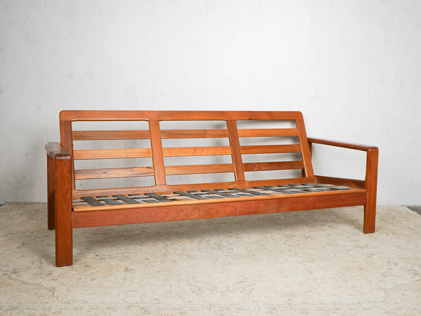 Vintage Teak Sofa Couch 60er Mid Century Retro Dänisch