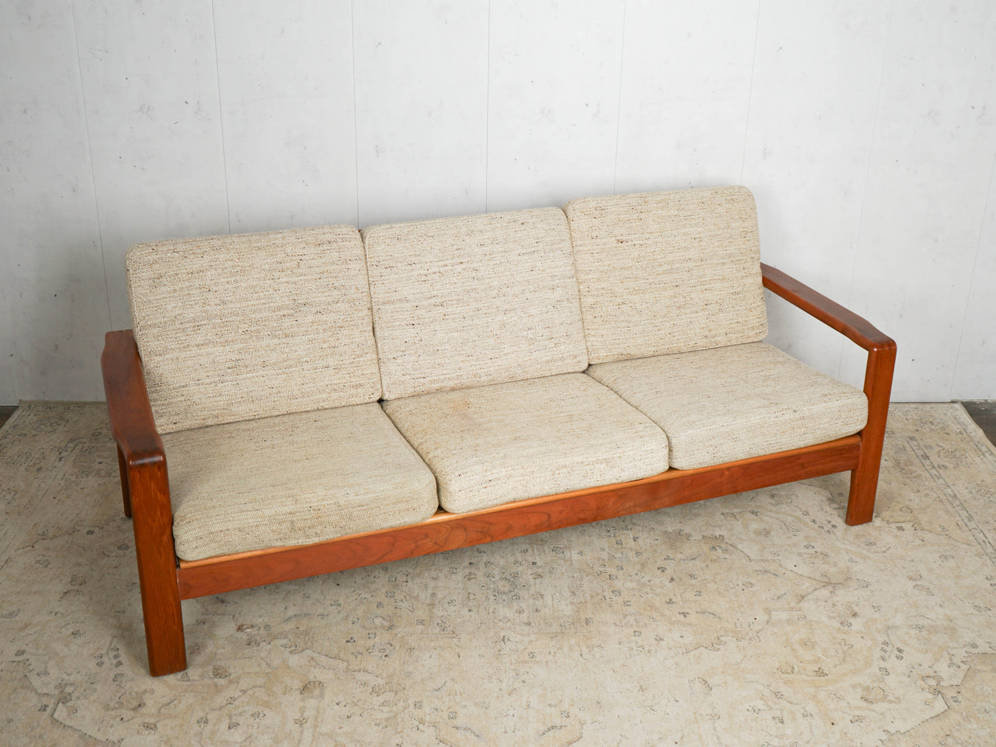 Vintage Teak Sofa Couch 60er Mid Century Retro Dänisch