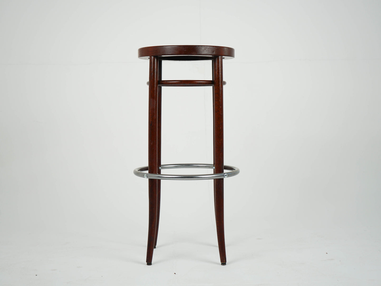 Vintage Thonet Stuhl Barhocker Hocker Mid Century Nr 204